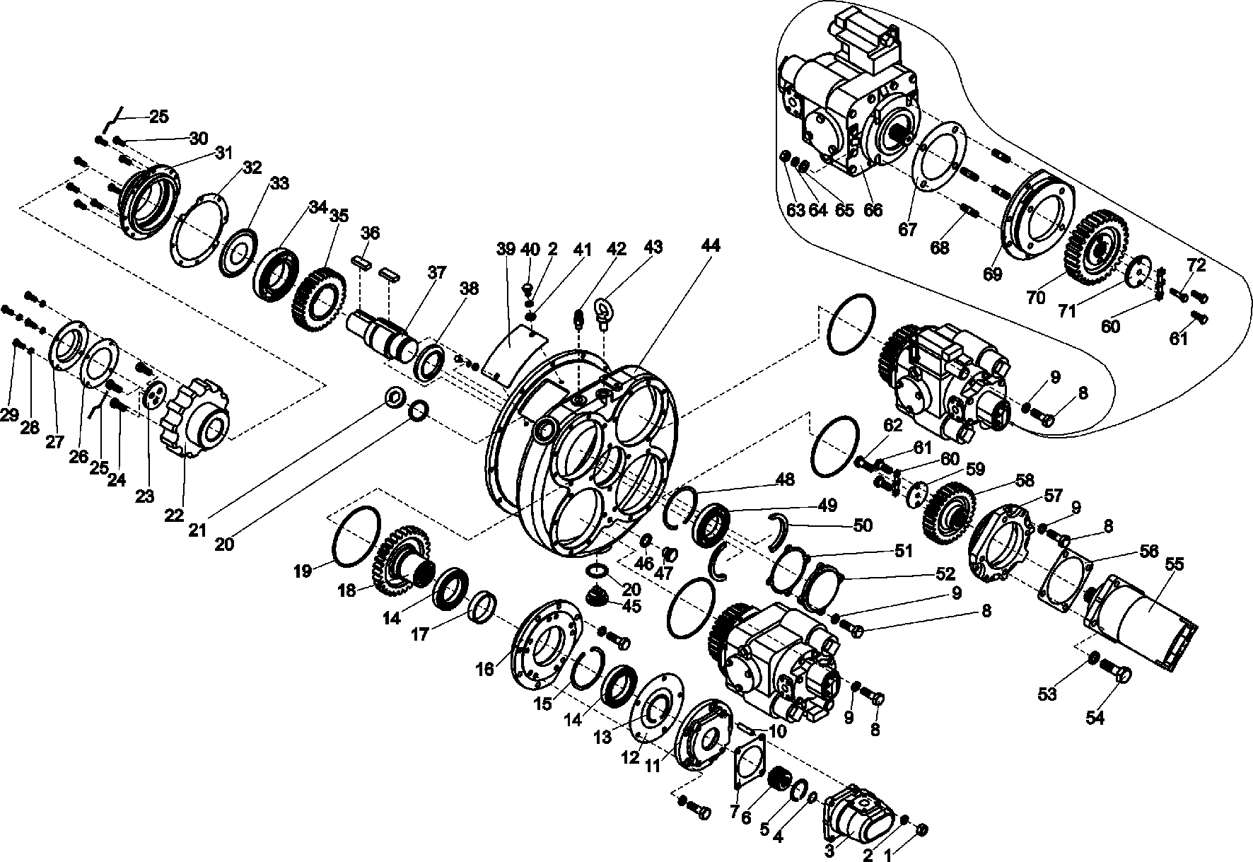     140 / SPARE PARTS FOR LOADER B140